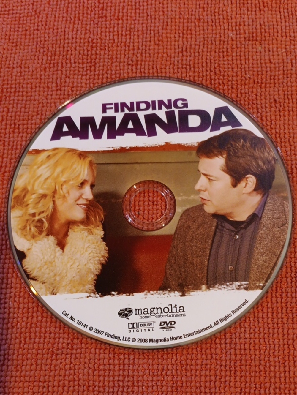 3/$6 Finding Amanda (DVD) *NO CASE*